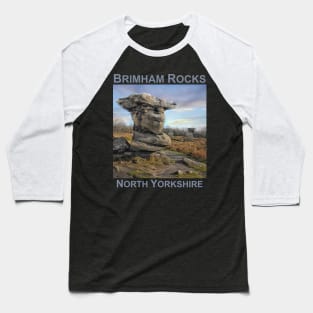 Brimham Rocks in Autumn, North Yorkshire gift Baseball T-Shirt